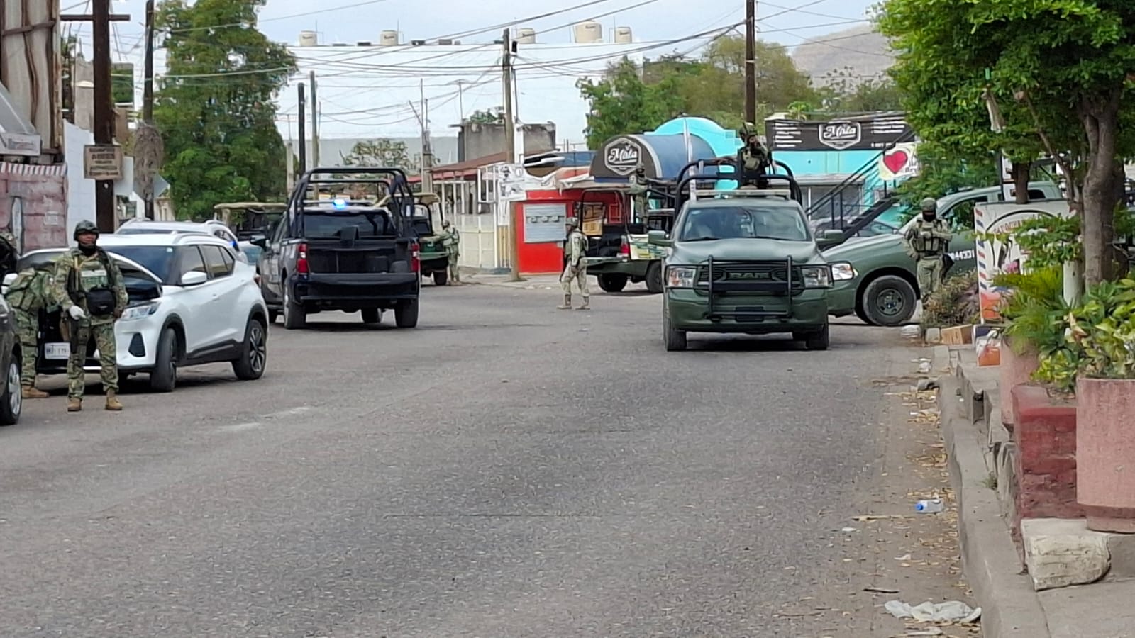 Ataque armado en la colonia 21 de Marzo en Culiacán