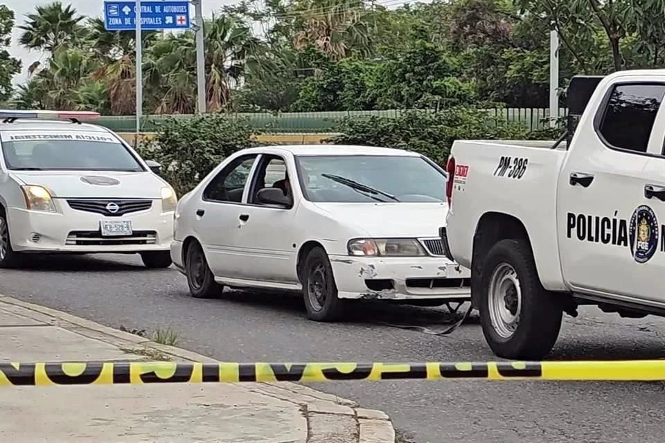 Auto donde encontraron restos humanos