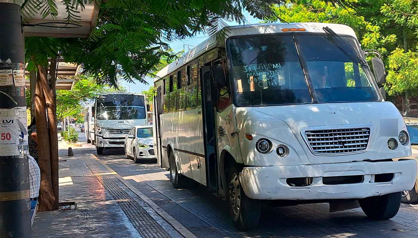 Autobús del transporte urbano en Los Mochis, Sin