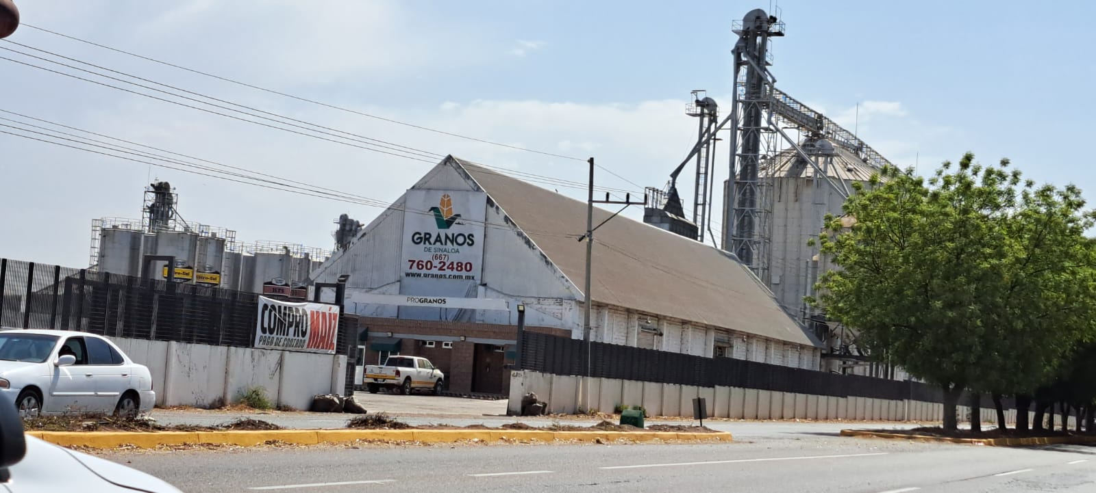 Bodega grano maíz Sinaloa