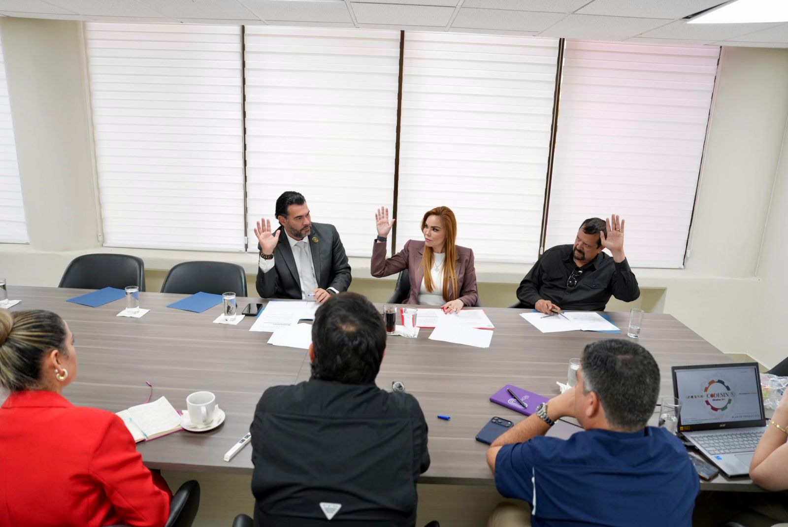 integrantes del Consejo para el Desarrollo Económico del Estado de Sinaloa (Codesin)