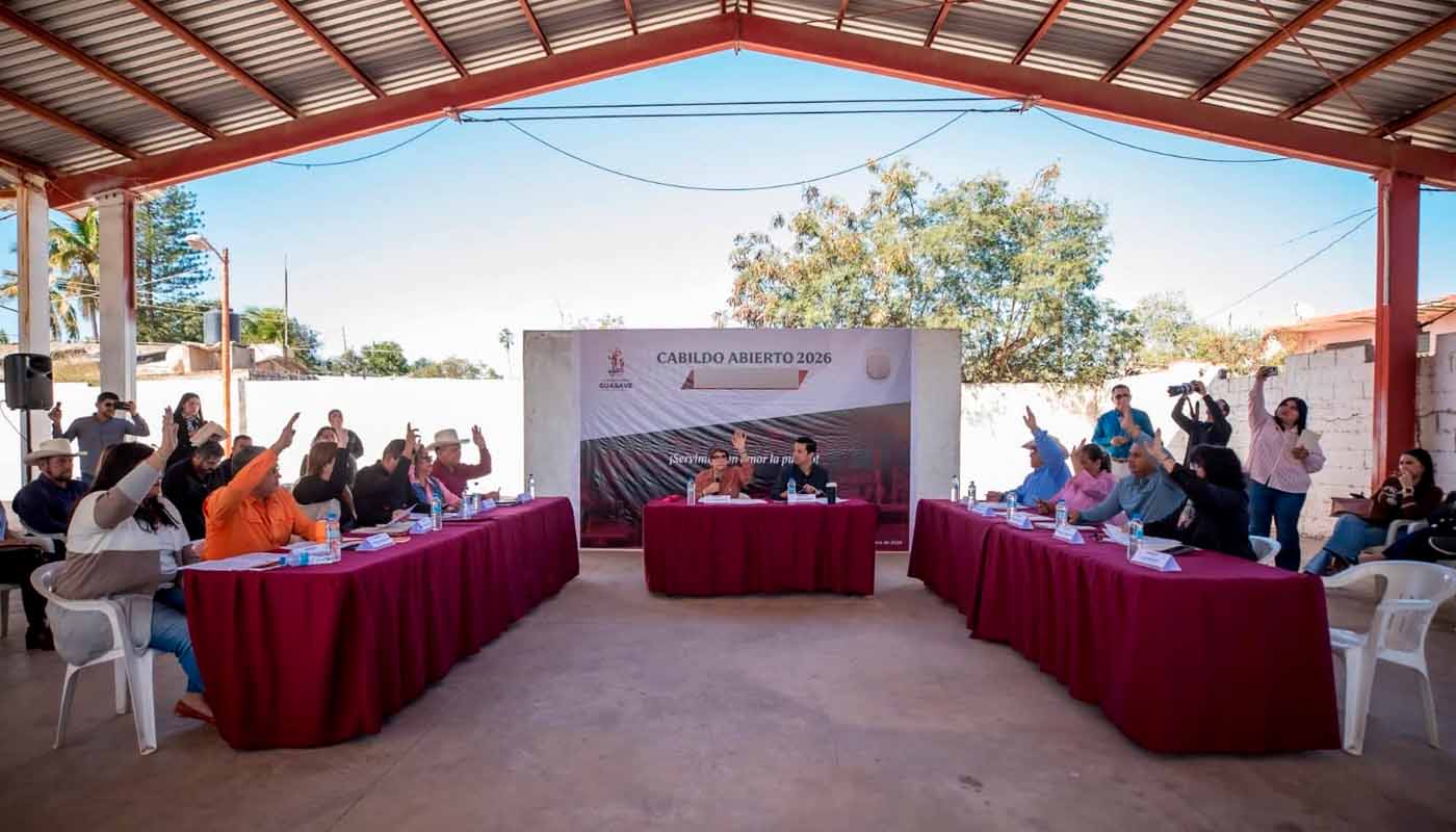 Cabildo abierto en Guasave