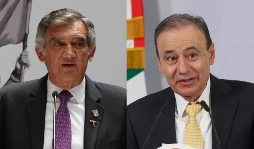 Américo Villareal y Alfonzo Durazo