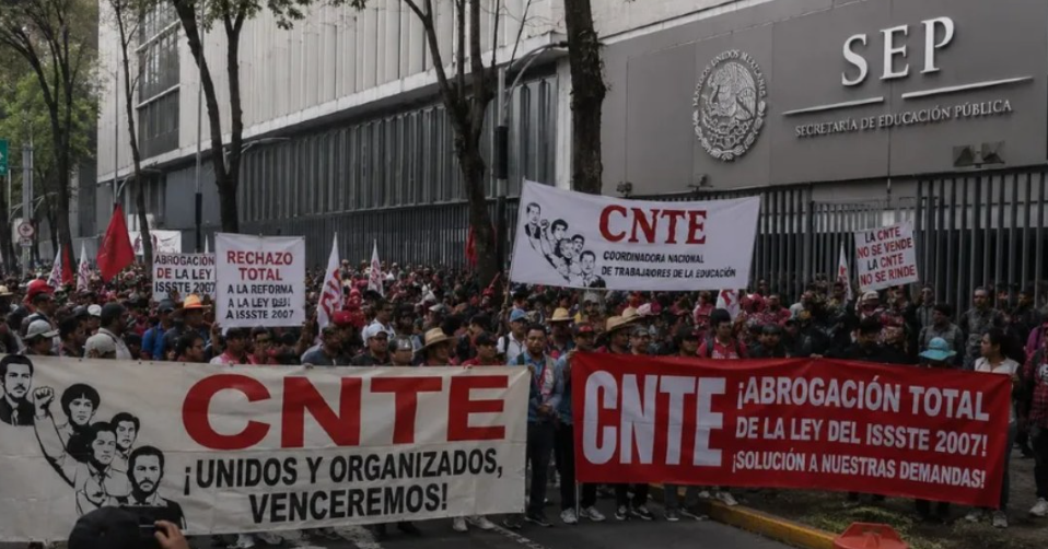 Manifestación CNTE