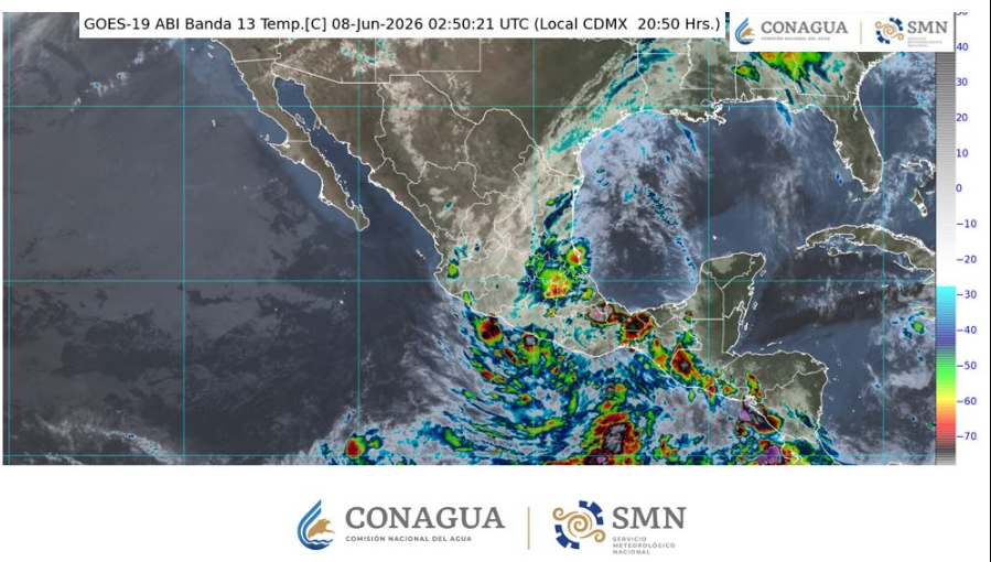 Boris se acerca a tierra y mantiene bajo vigilancia a las costas del Pacífico mexicano