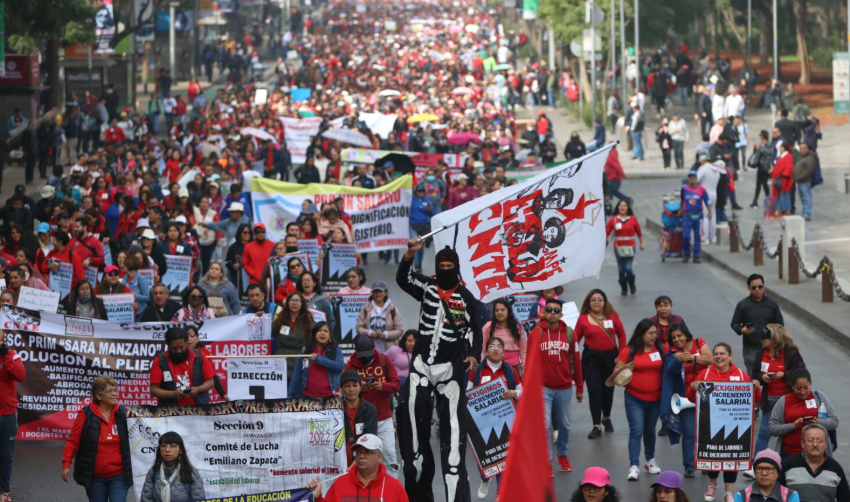 Manifestación CNTE