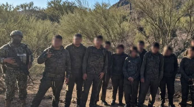 Detectan desde el aire intento de cruce irregular hacia Estados Unidos en Nogales