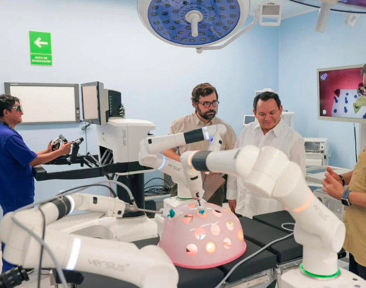 Se realiza la primera cirugía robótica en hospital público de Yucatán
