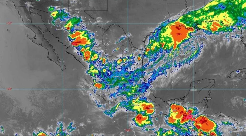 Conagua alerta por lluvias, vientos y oleaje debido al potencial ciclón tropical Uno