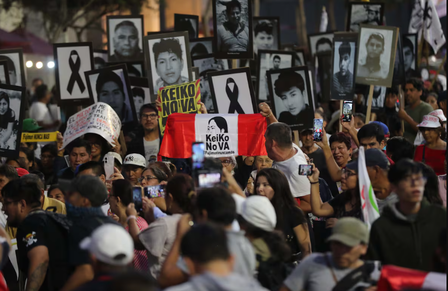 Víctimas de protestas en Perú rechazan triunfo de Keiko Fujimori y cuestionan su legitimidad
