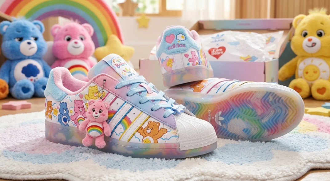 Adidas revive la infancia de miles con tenis inspirados en los Ositos Cariñositos