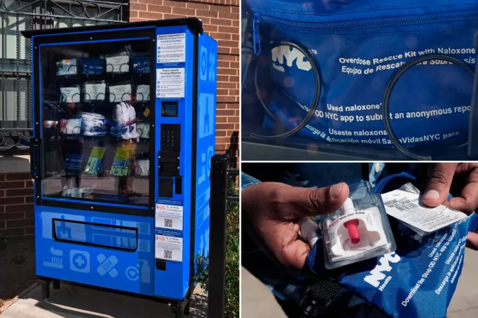 Distribuirá NY naloxona gratis en máquinas expendedoras para enfrentar la crisis de opioides