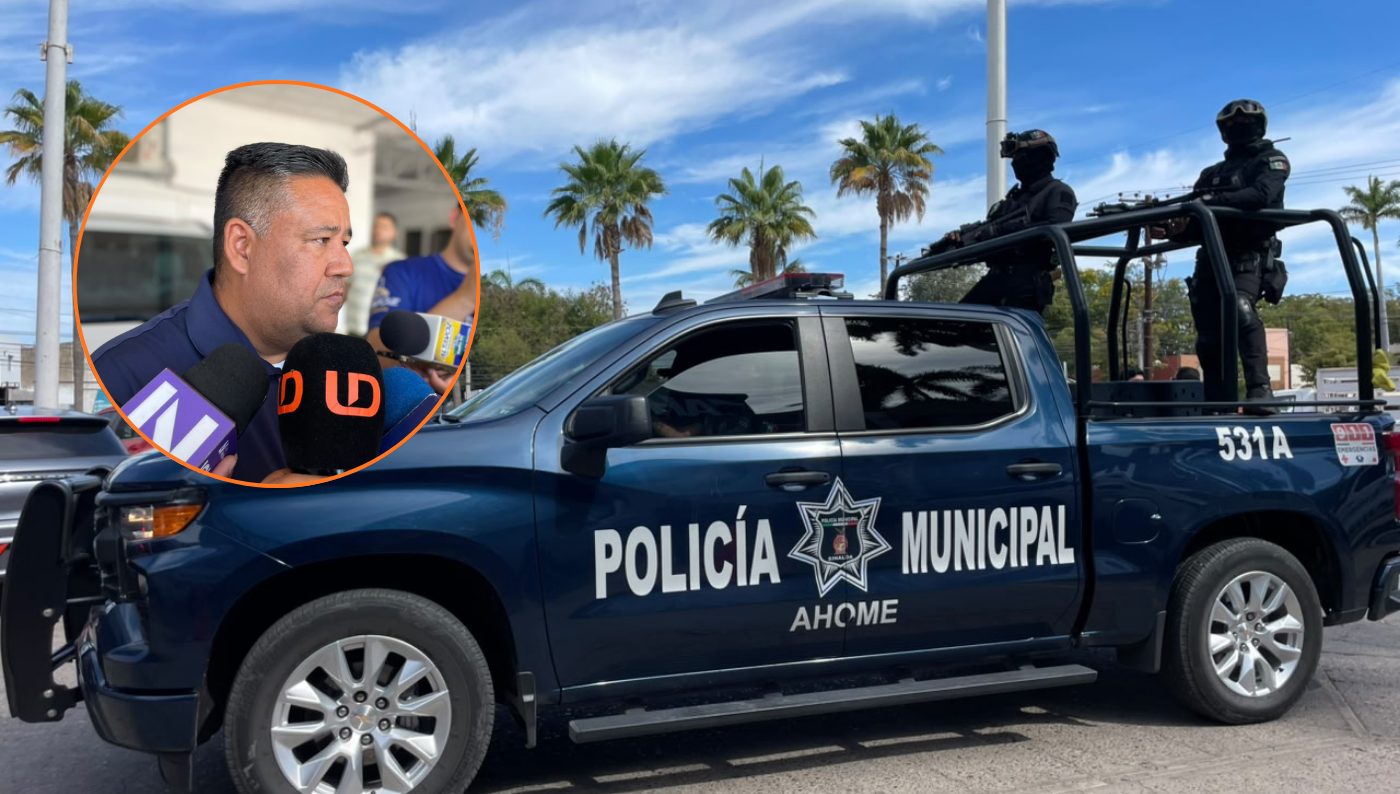 Carlos Francisco Rodríguez Ponce y la Policía Municipal de Ahome