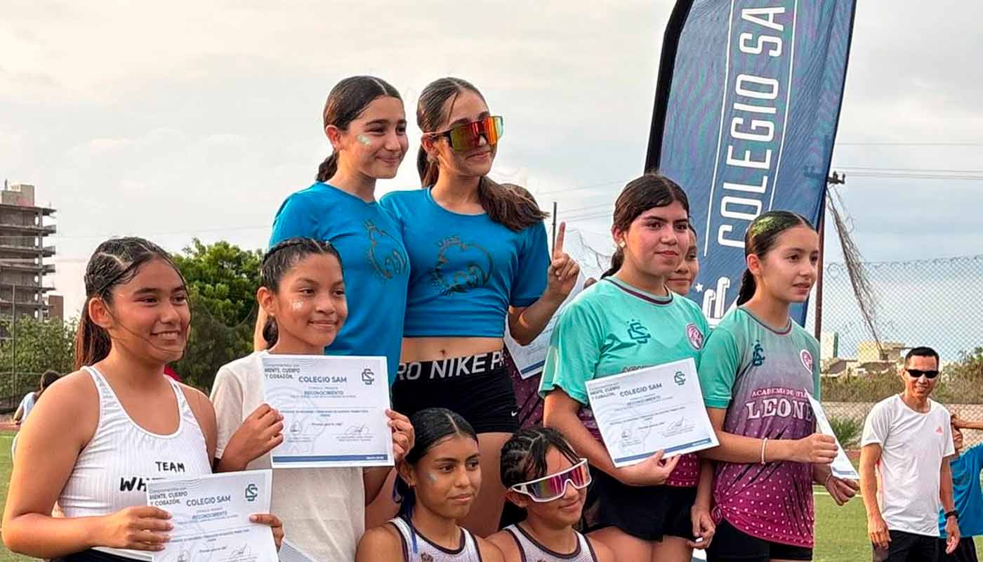 Carrera de atletismo del Colegio SAM