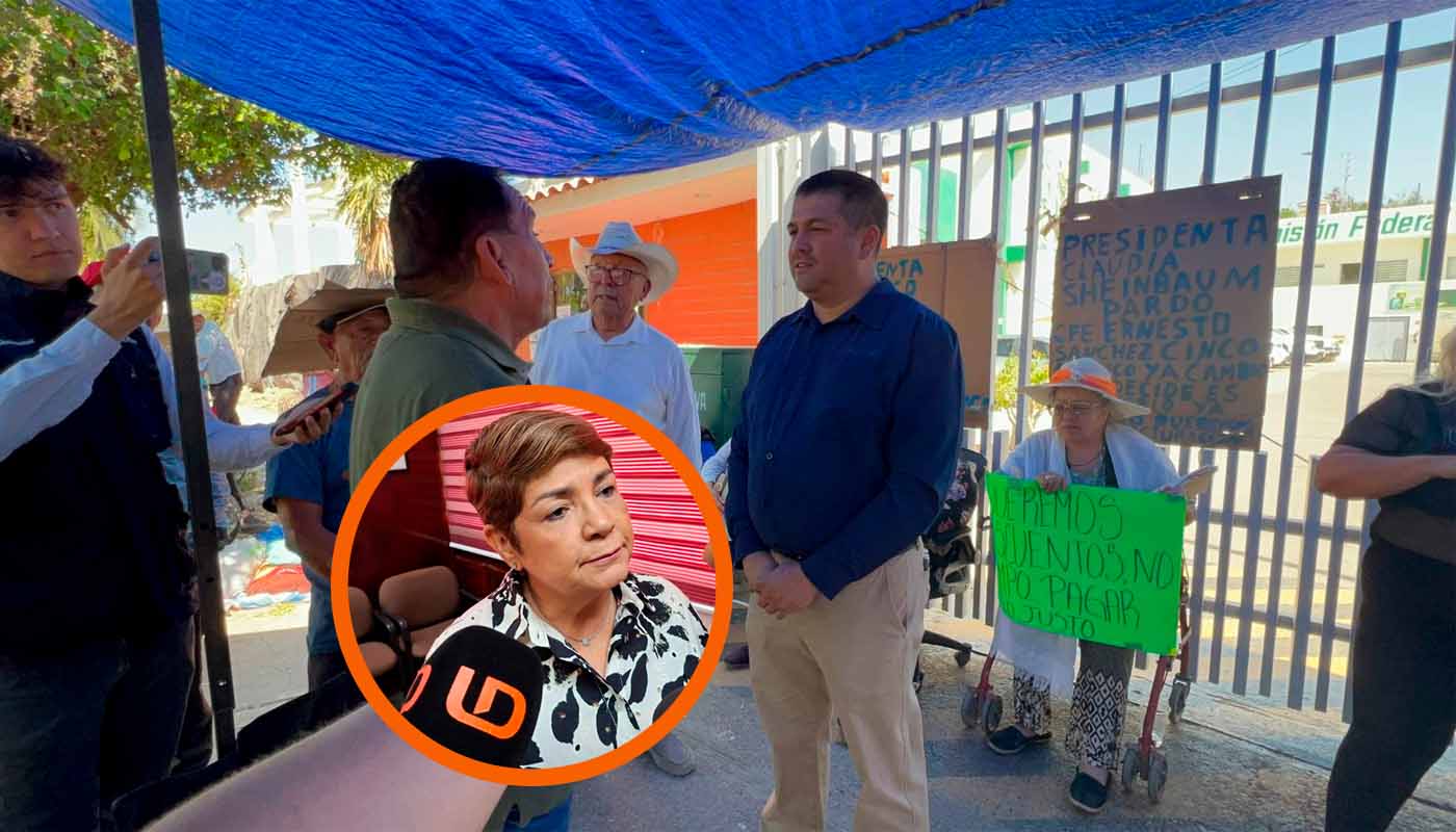 Cecilia Ramírez habla sobre protesta en CFE Guasave