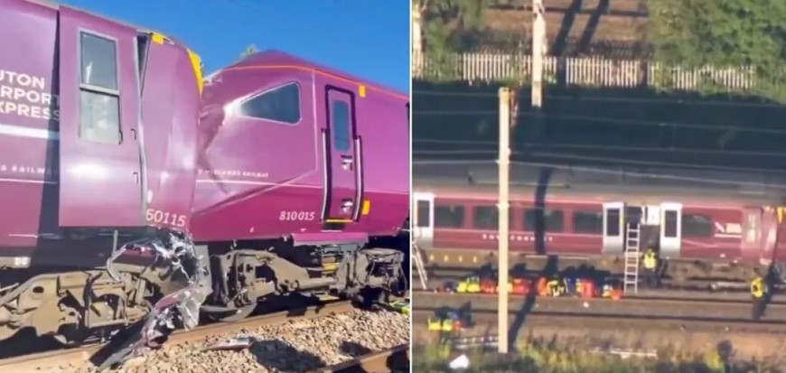 Colisión entre 2 trenes al norte de Londres deja un muerto y varios heridos: VIDEO