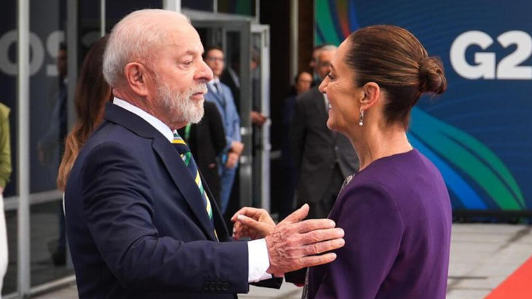 Claudia Sheinbaum y Lula da Silva