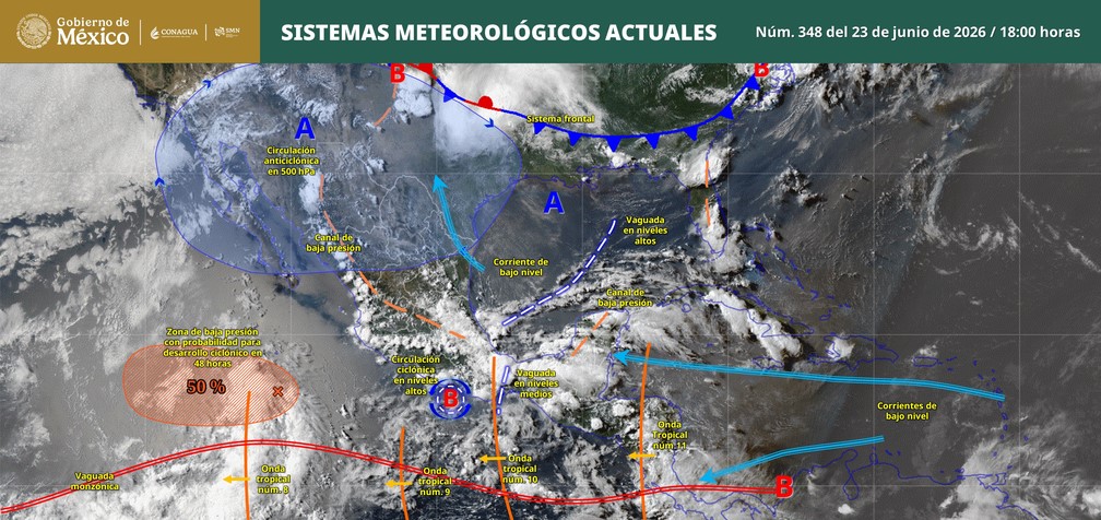 SMN alerta por lluvias durante la noche y madrugada: ¿Cuáles serán los estados afectados?