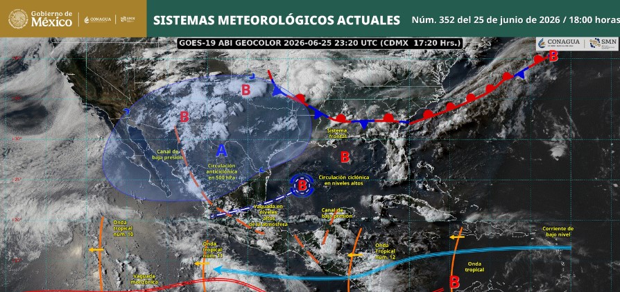Condiciones del clima para la noche de este jueves: checa el pronóstico del SMN