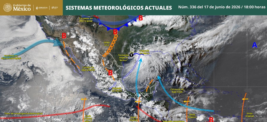 Clima: ¿Qué condiciones se pronostican para la noche de este miércoles en México?