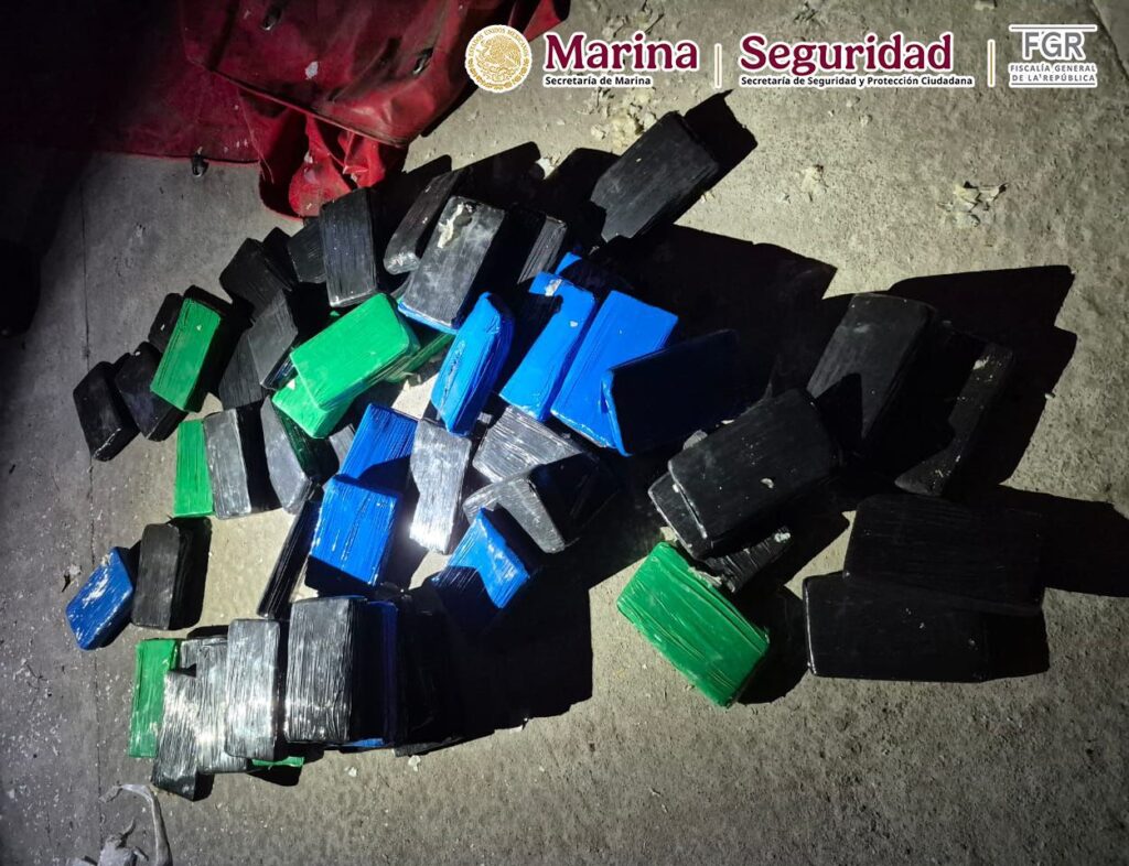 Aseguran más de 3 toneladas de cocaína durante operativos en Tlaxcala y Guerrero; hay 5 detenidos
