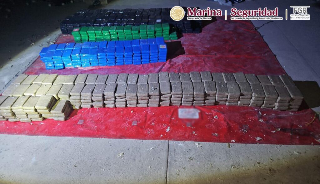 Aseguran más de 3 toneladas de cocaína durante operativos en Tlaxcala y Guerrero; hay 5 detenidos