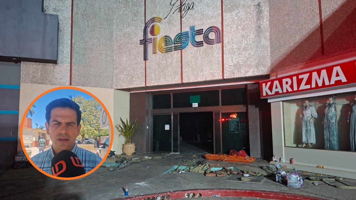 Incendio Plaza Los Mochis