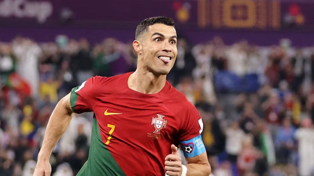 Cristiano Ronaldo, futbolista portugués.