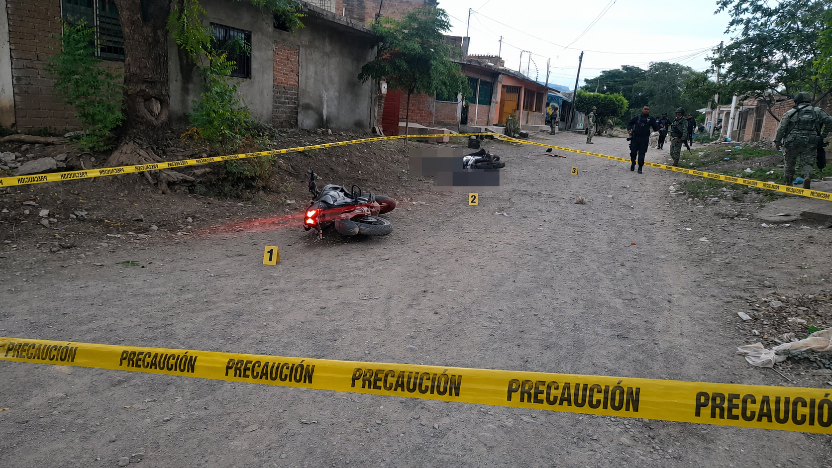 Delimitado hombres asesinados