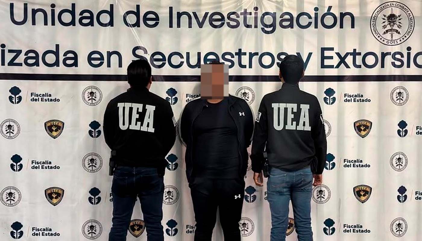 Detienen en Jalisco a Arturo, presunto implicado en secuestro