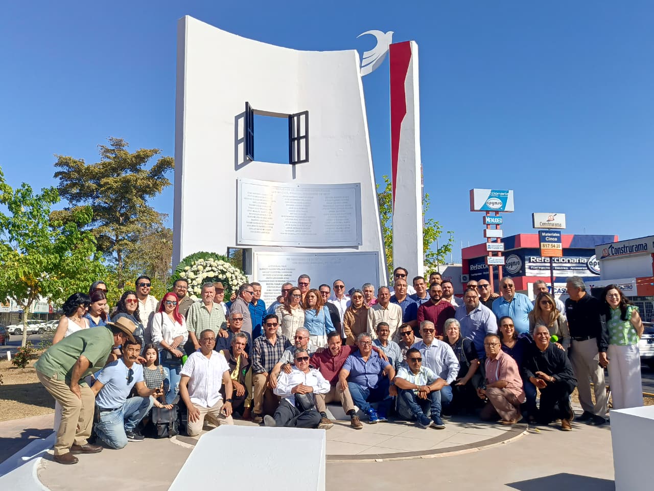 Periodistas de Los Mochis conmemoran el Día de la Libertad de Expresión