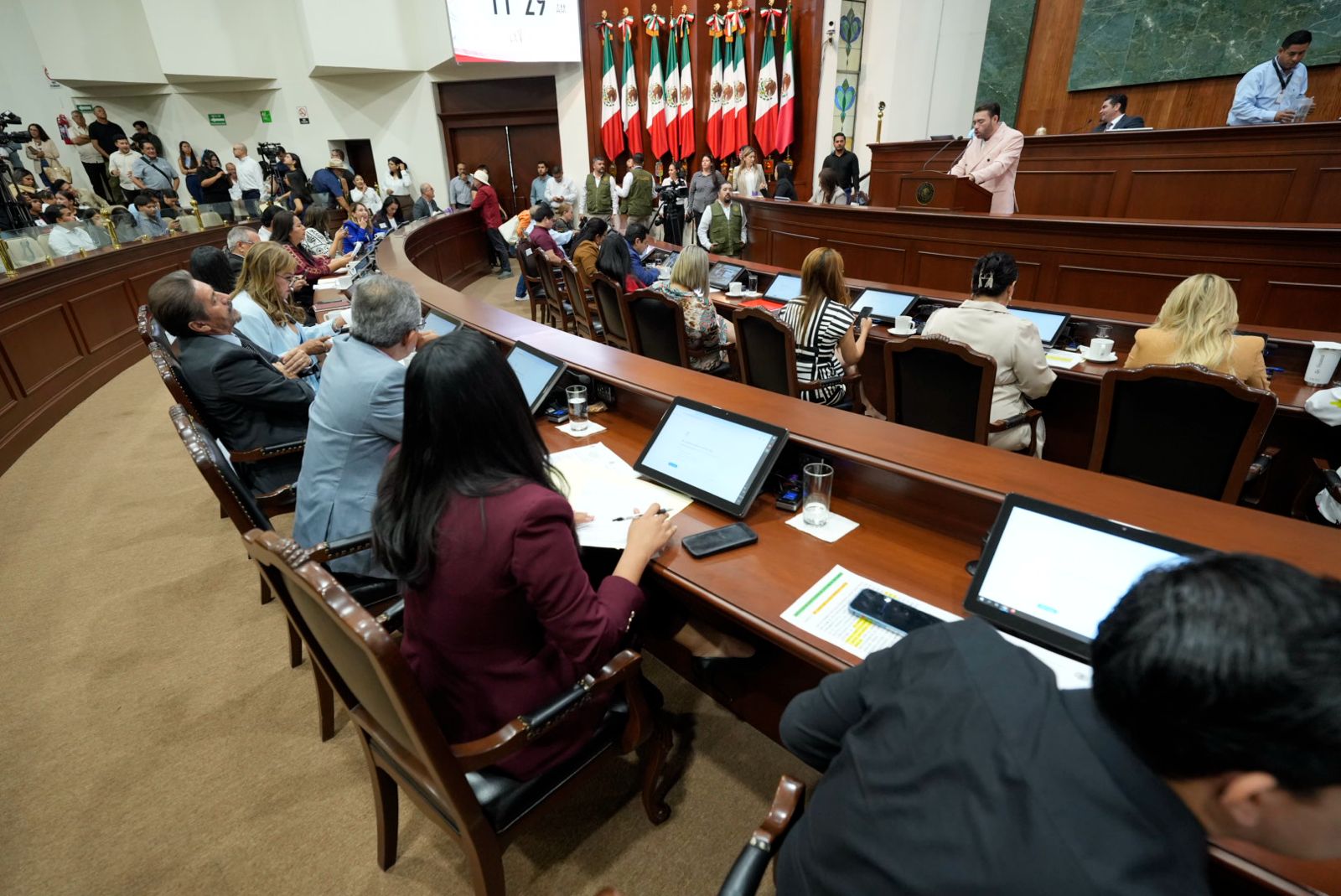 Diputados en el Congreso de Sinaloa.