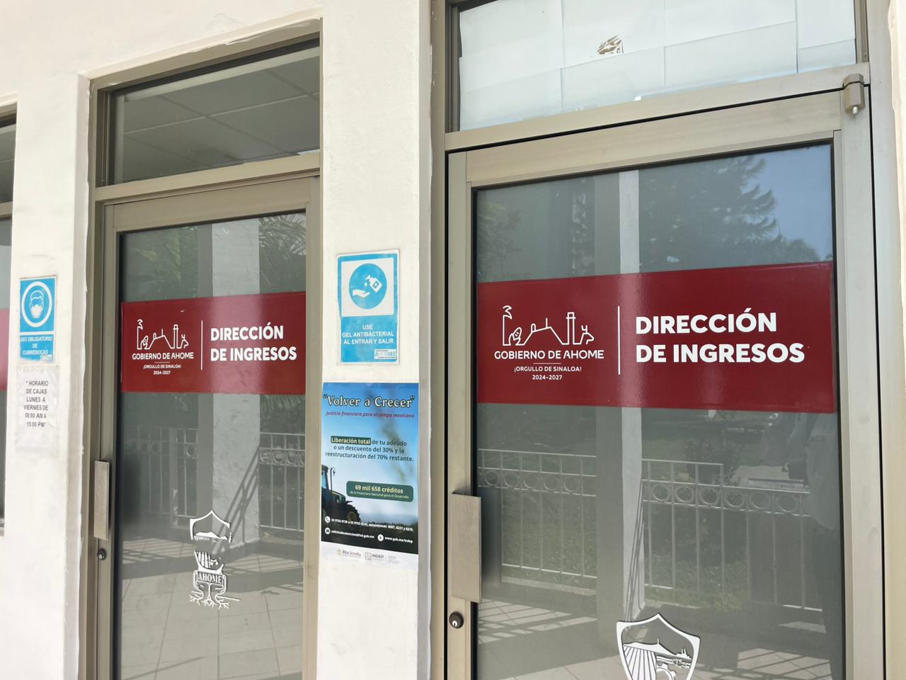 Dirección de ingresos