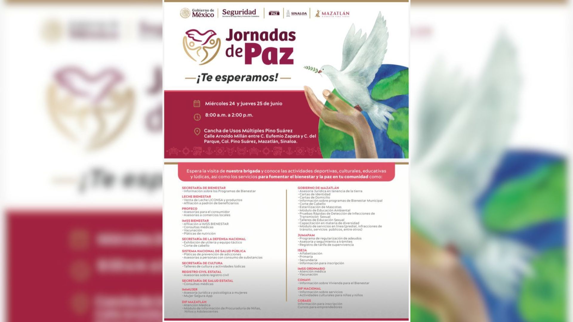 jornadas de paz