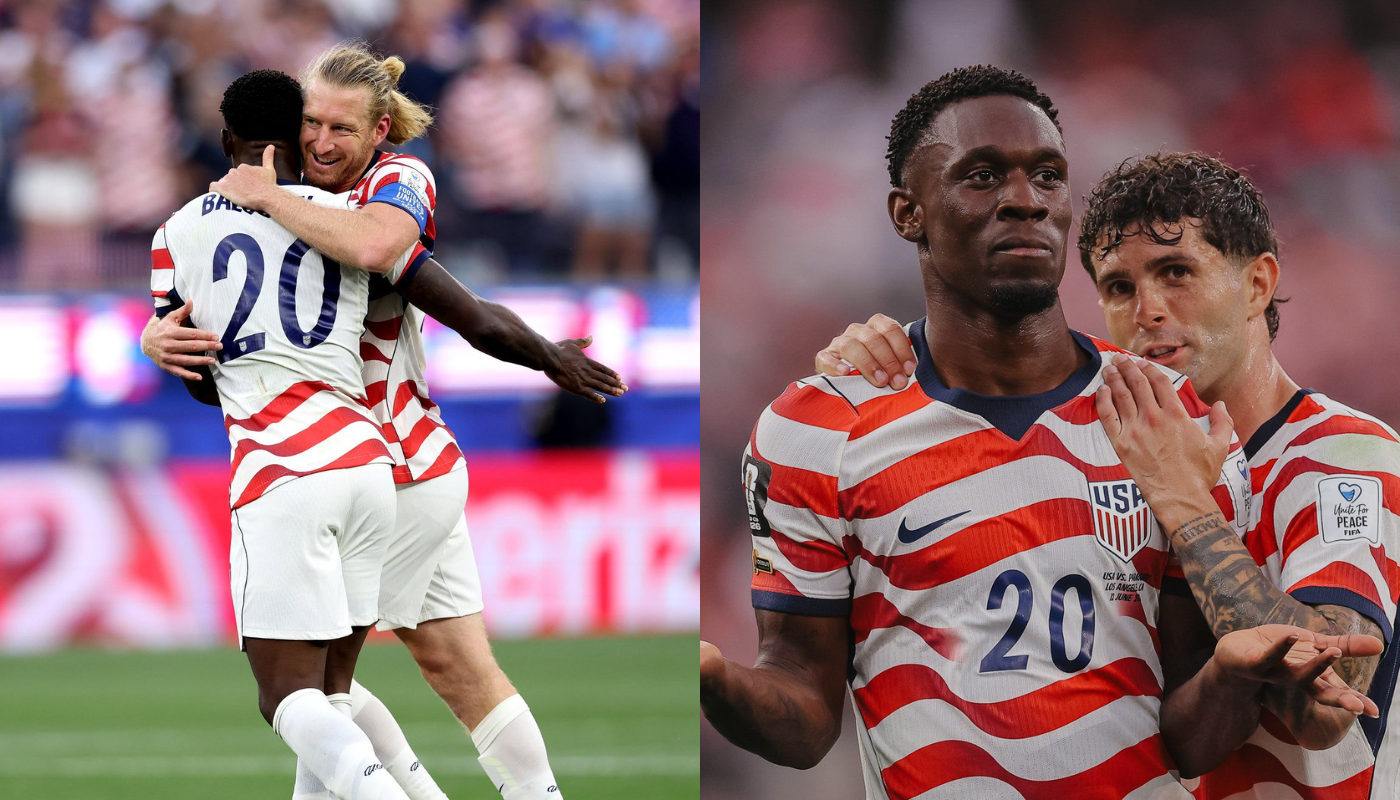 Jugadores de la selección de Estados Unidos.