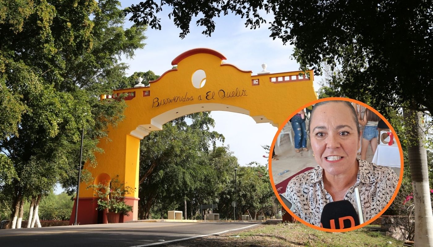 Arco de bienvenida en El Quelite, Mazatlán