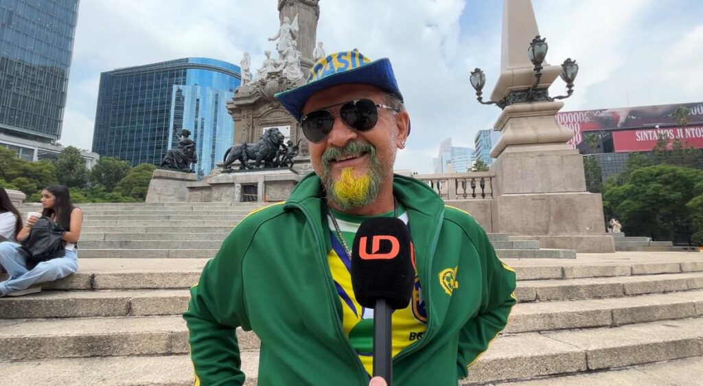 Esdras Macedo, aficionado brasileño,