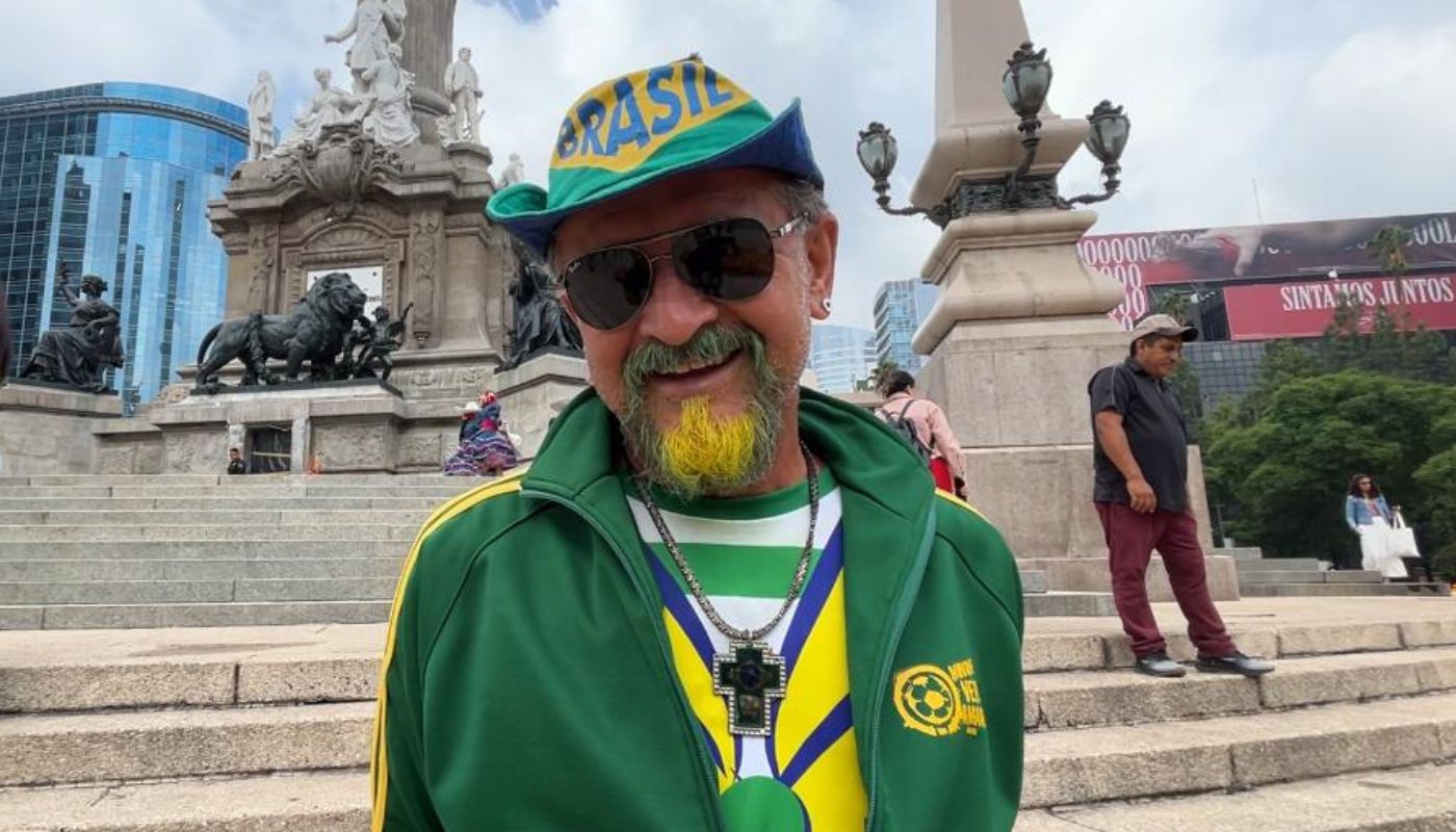 Esdras Macedo, aficionado brasileño,