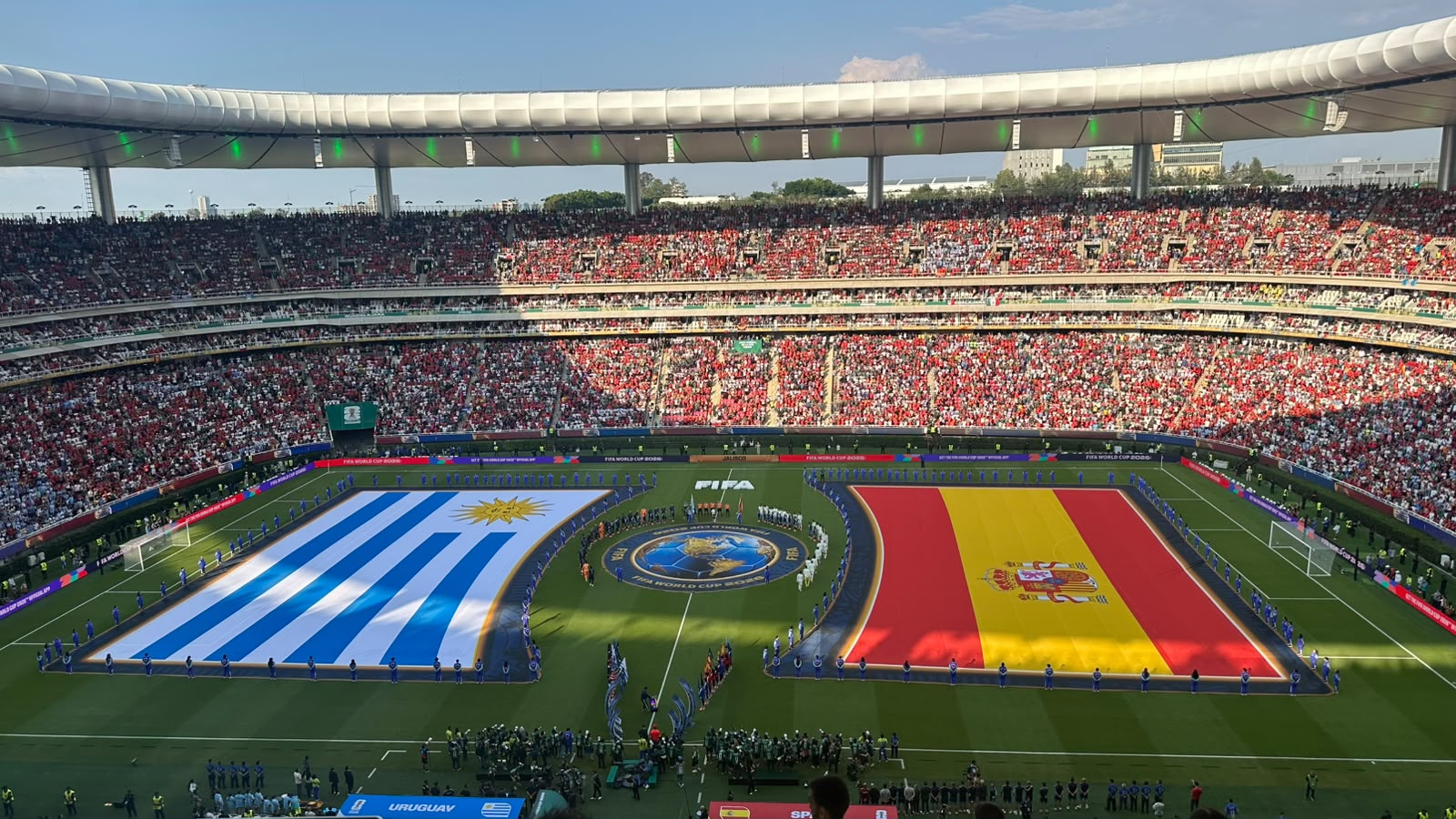 España VS Uruguay