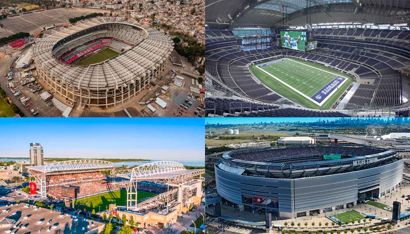Estadios del Mundial 2026