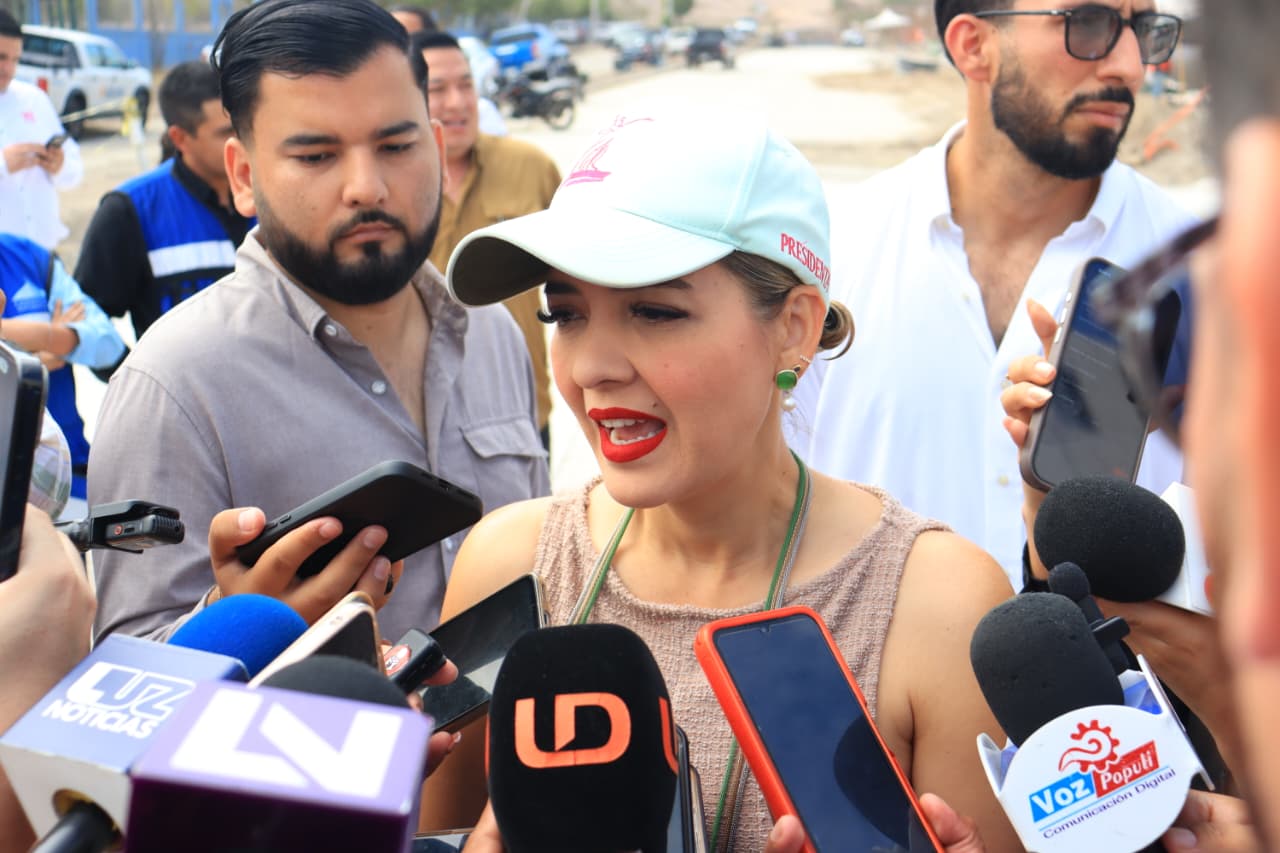 Estrella Palacios Domínguez, alcaldesa de Mazatlán.