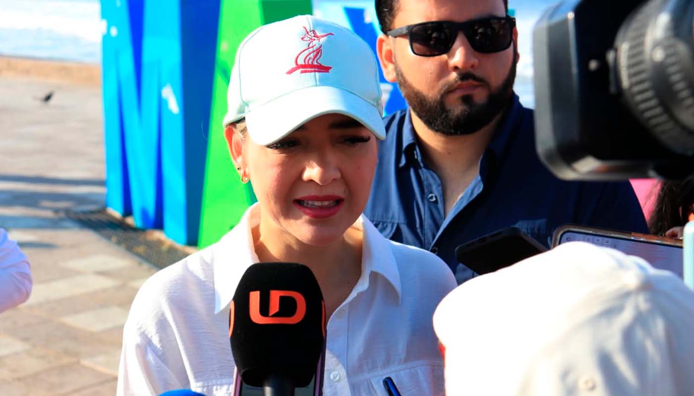 Estrella Palacios pide apoyo para obras en Mazatlán