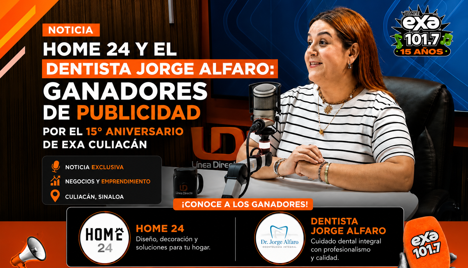 Exa ganadores