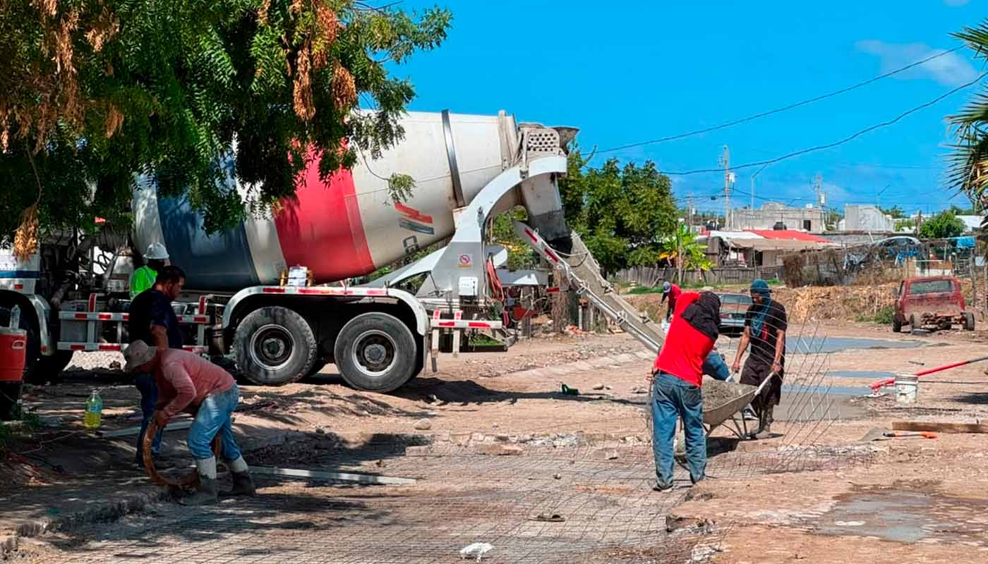 Finaliza obra emergente en Mazatlán
