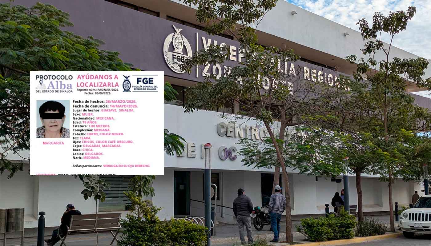 Fiscalía confirma investigación por desaparición de Margarita en Guasave