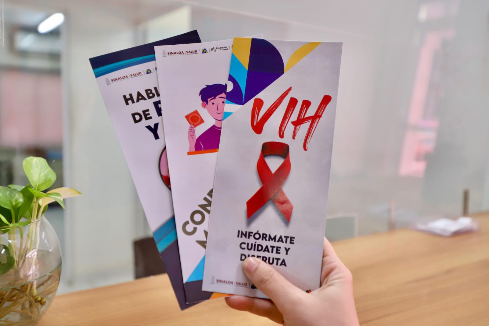 Folletos informativos sobre la prevención del VIH