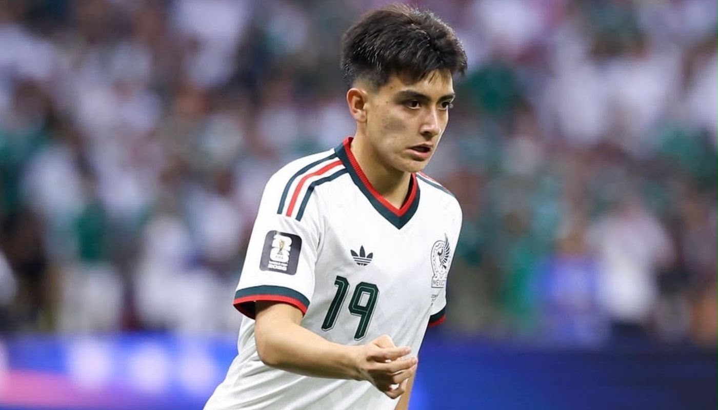 Gilberto Mora, jugador de la selección mexicana.