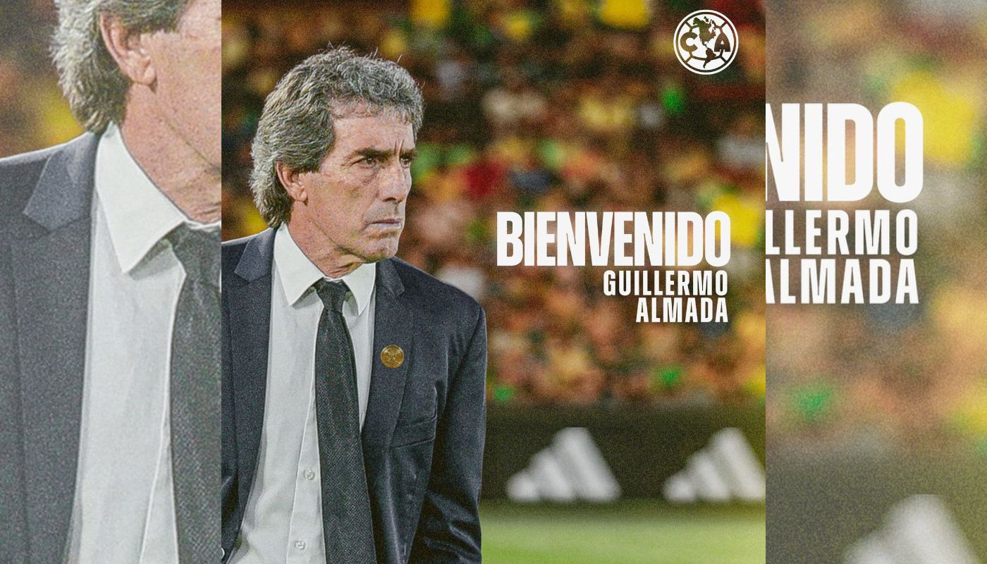 Anuncio de Guillermo Almadacomo nuevo técnico el América