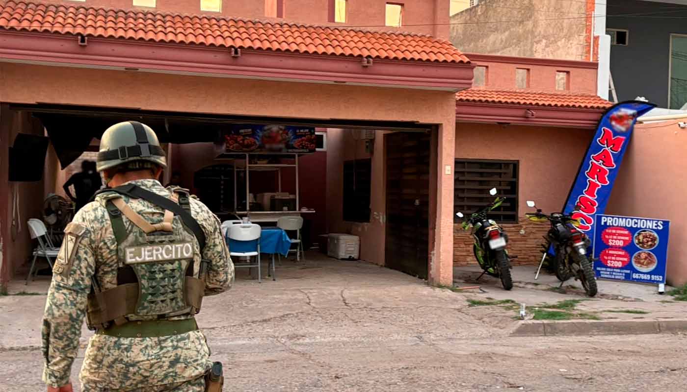 Hieren a balazos a hombre en marisquería de Culiacán
