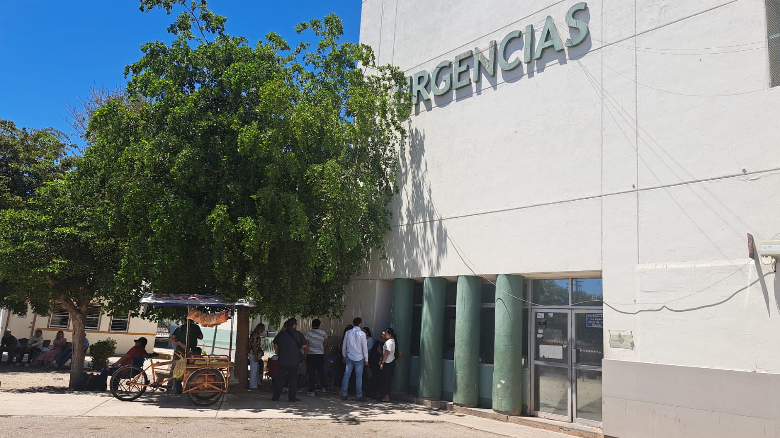 Área de urgencias del Hospital General de Los Mochis IMSS-Bienestar.